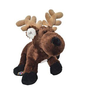 Ganz Webkinz Brown Reindeer Plush Stuffed Animal 8.5"